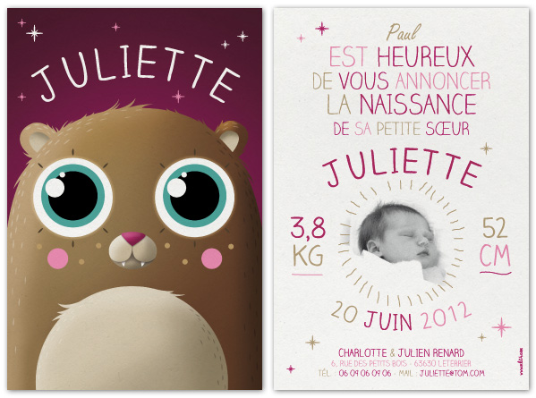 faire-part de naissance
