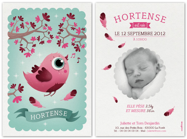 faire-part de naissance
